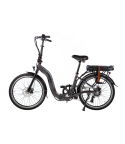 elektrische vouwfiets ambling a200 xl matgrijs