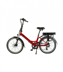 elektrische vouwfiets scamper s200 xl matrood