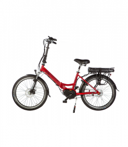 elektrische vouwfiets scamper s600 xl matrood midd