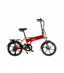 elektrische vouwfiets trotter t400 matrood